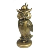 Декоративная фигурка "Совушка в шляпке"                 