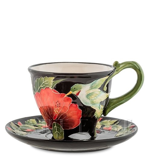 BS-120 Чайная пара "Гибискус"