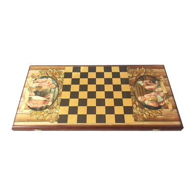 Нарды в подарок  ''В бане генералов нет''