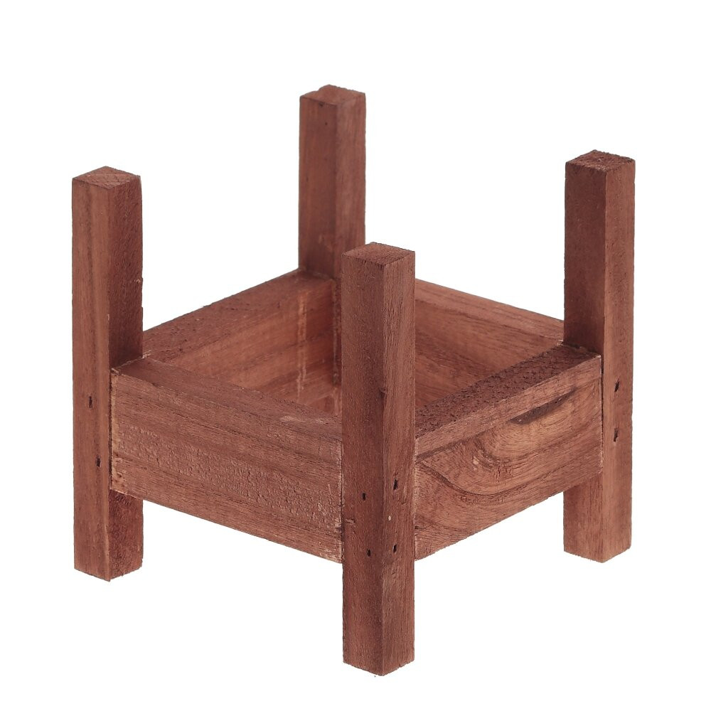 Кашпо, L12 W12 H18 см