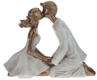 Фигурка декоративная "Влюбленная пара", L20,5 W10 H16 см