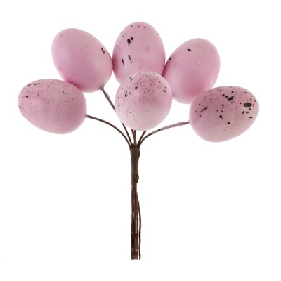 Набор из 6-ти изделий декоративных "Яйца пасхальные", L17 W3,5 H17,5/10 см Набор из 6-ти изделий декоративных "Яйца пасхальные", L17 W3,5 H17,5/10 см