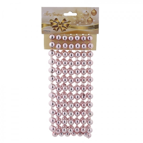 Украшение новогоднее "Бусы", D 1 см, L270 W1,2 H1,2 см