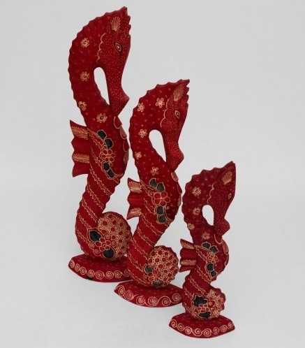 Набор фигурок "Расписные морские коньки" Набор фигурок "Расписные морские коньки"