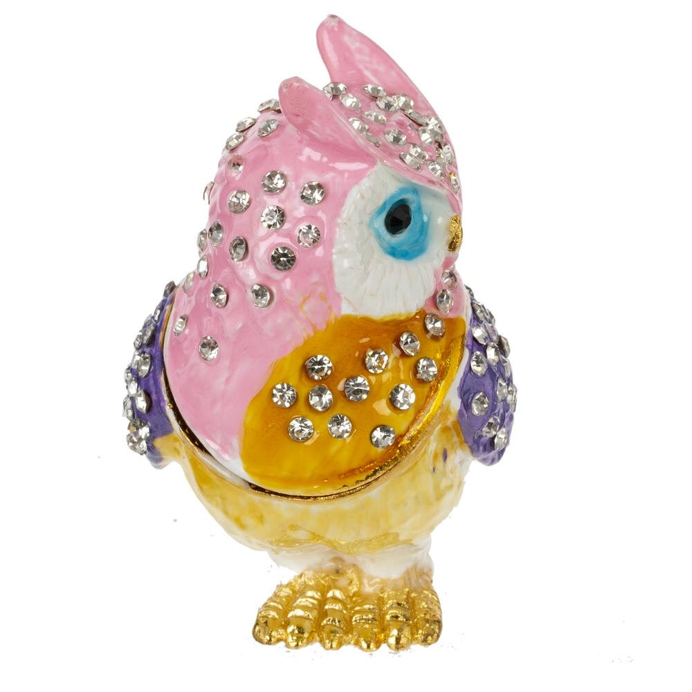 Шкатулка "Сова", L6 W4,5 H7 см