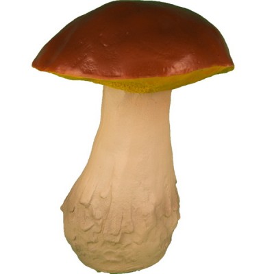 Декоративная садовая фигурка "Белый гриб"