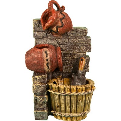 Декоративный фонтан "Два кувшина"