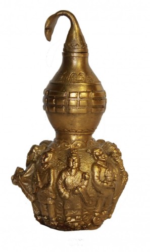 Декоративная статуэтка "Тыква горлянка - 8 бессмертных"