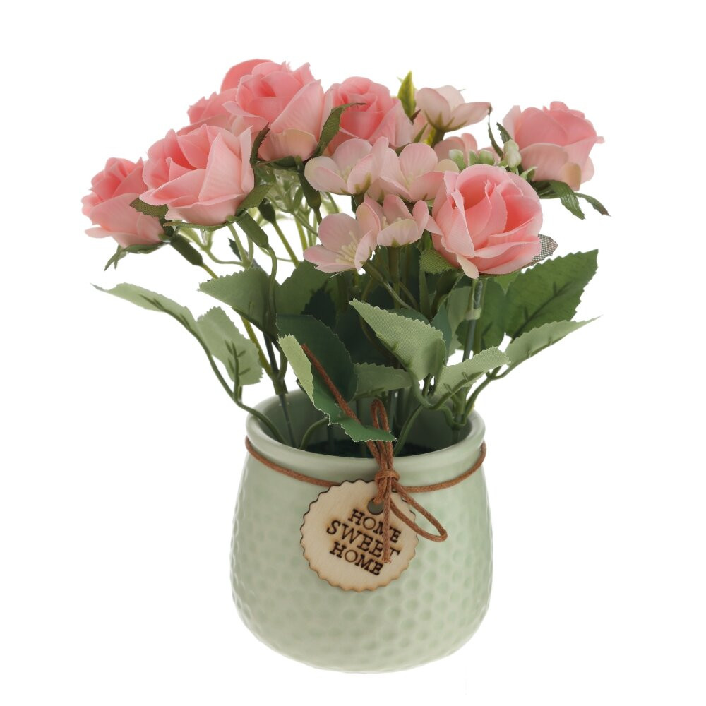 Цветочная композиция, L19 W8,5 H17 см