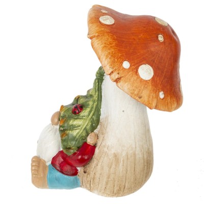 Фигурка декоративная "Гном", L9 W11 H13,5 см