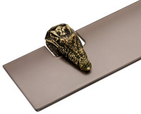 Полка для ванной комнаты "Головы крокодилов"