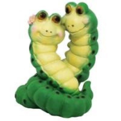 Декоративная садовая фигурка "Веселые гусенички"                     