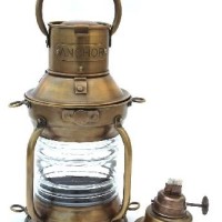 Судовая керосиновая лампа "Якорь"