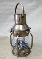 Судовая керосиновая лампа "Якорь"