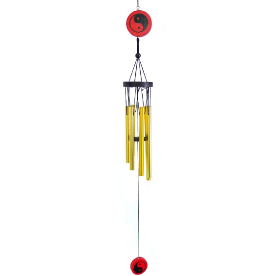 Музыка ветра Инь-Ян, 6 трубочек, 55 см