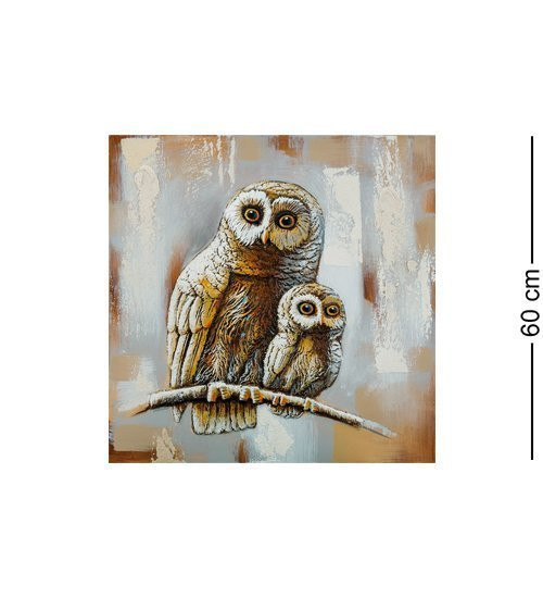 ART-819 Картина "Магия ночи в глазах сов"