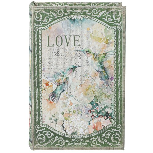 Шкатулка-книга с кодовым замком, L16 W5 H24 см