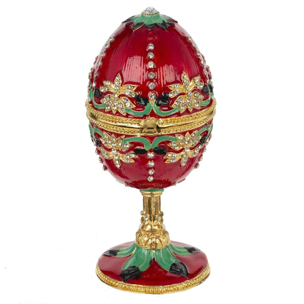 Шкатулка "Яйцо", L6 W6 H13 см