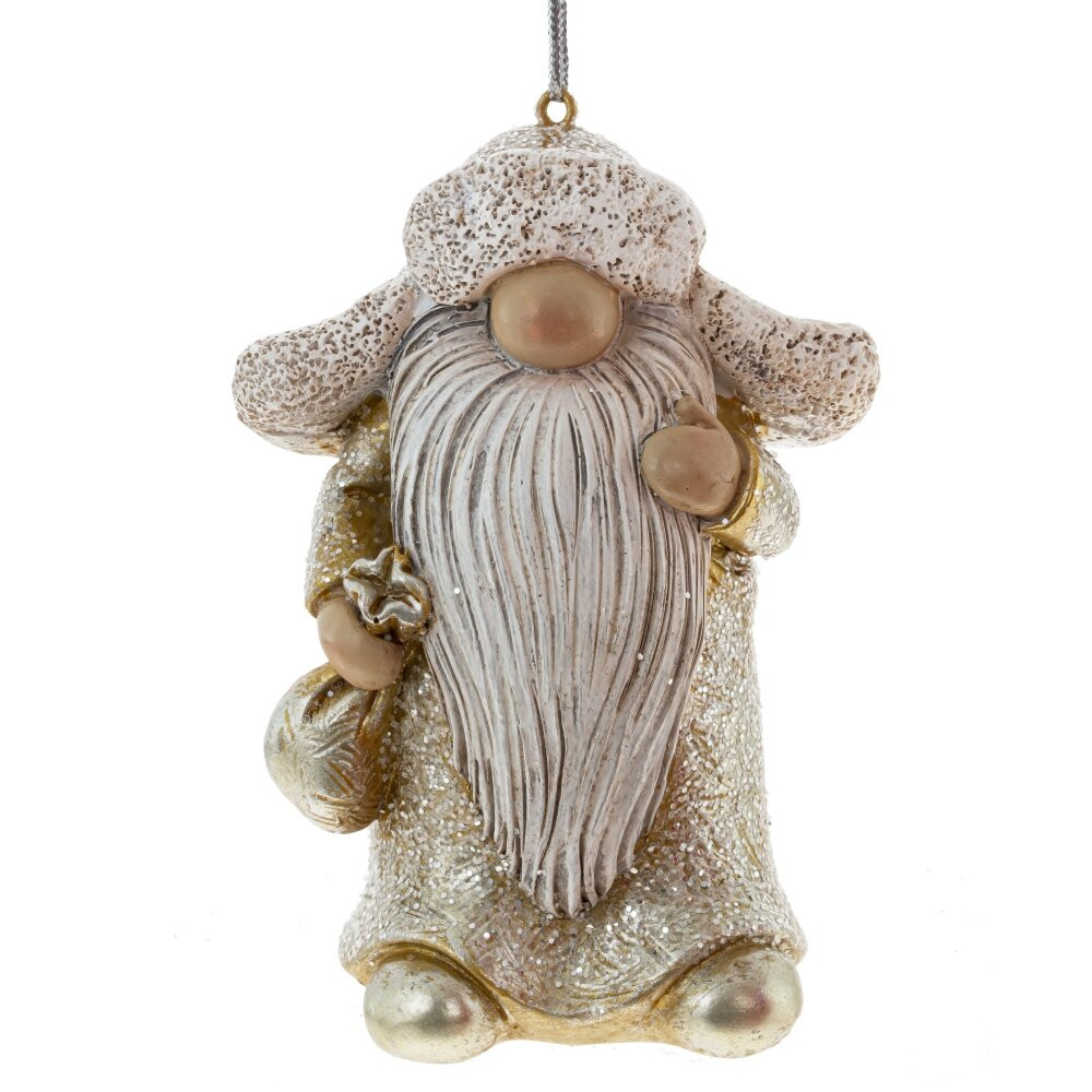 Фигурка декоративная  подвесная "Гном", L7 W5 H10 см, 2в.