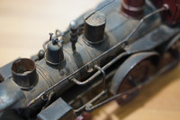 Винтажная статуэтка паравоз с вагоном