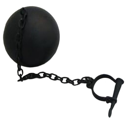 Кандалы невольника Шар декоративные