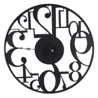 Часы настенные декоративные, L60 W4 H60 см, (1xАА не прилаг.)