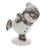 Фигурка декоративная "Снеговик", 2в., L5 W3,5 H6,5
