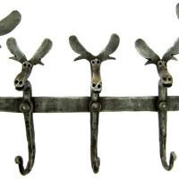 Настенная вешалка "Лосиная семья"