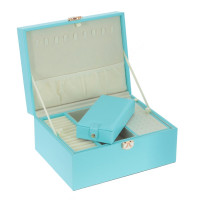 Шкатулка для украшений с дорожным футляром, L26 W20,5 H13 см