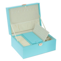 Шкатулка для украшений с дорожным футляром, L26 W20,5 H13 см