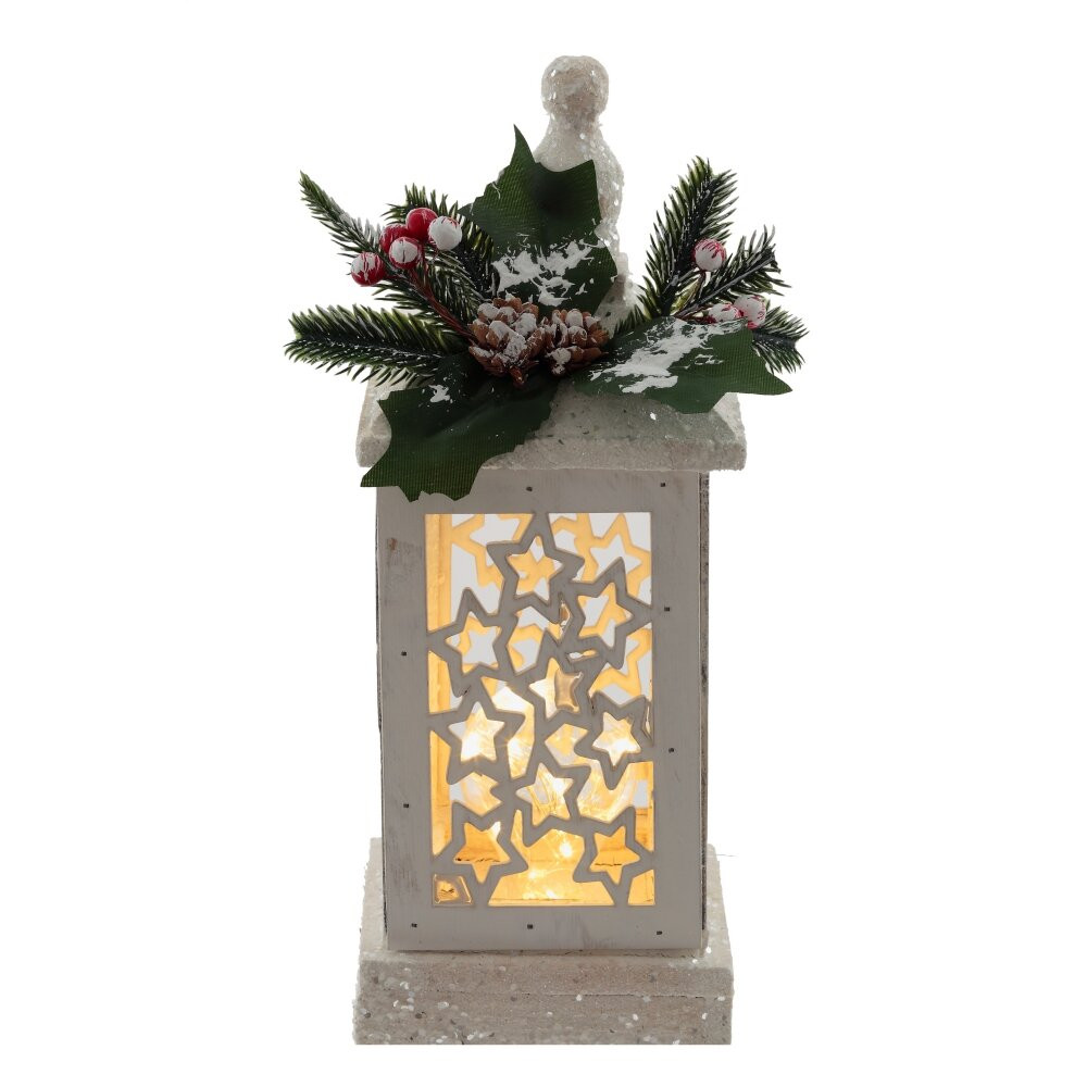 Светящаяся композиция "Новогодняя" (2хАА, не прилаг.), L16 W13 H31 см