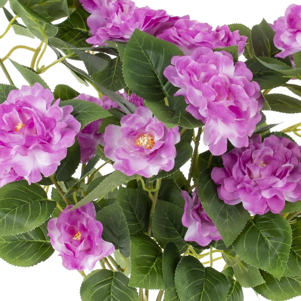 Цветок искусственный "Роза кустовая", L60 W60 H40 см