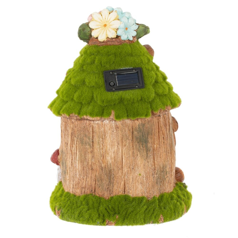 Фигурка декоративная "Дом" (подсветка, солнечная батарея), L27 W23,5 H39 см