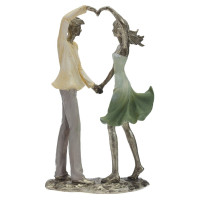 Фигурка декоративная "Влюбленная пара", L16 W7 H26 см