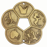 Декоративная монета "Изобилие" 5 шт.      