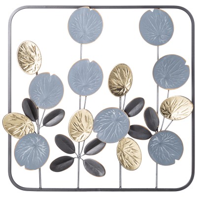 Панно Настенное Коллекция "Цветочная Симфония" 50,2*50,2*3,2 см