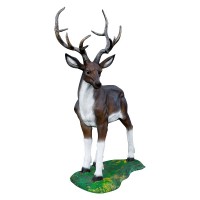 Садовая фигурка "Олень с ветвистыми рогами" 