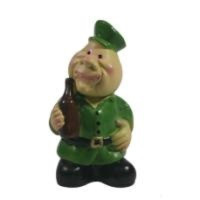 Декоративная фигурка "Солдат с бутылкой"          