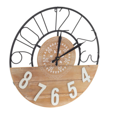 Часы настенные декоративные, L60 W4 H60 см, (1xАА не прилаг.)