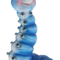 Фигурка садовая "Голубая гусеница"