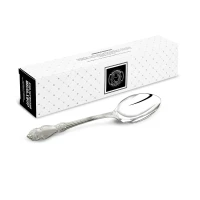 Ложка столовая 'Серебряная роза' посереб. матиров.