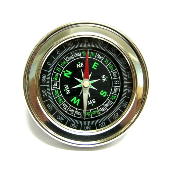 N114 Компас 7,5см металл
