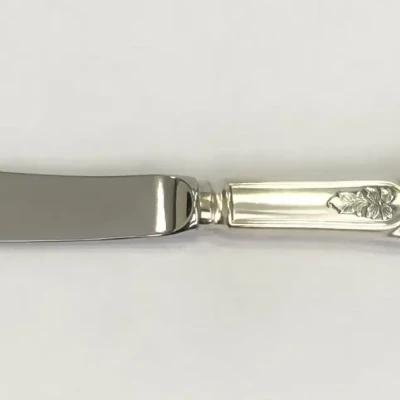 Нож для масла/2 из мельхиора с посеребрением