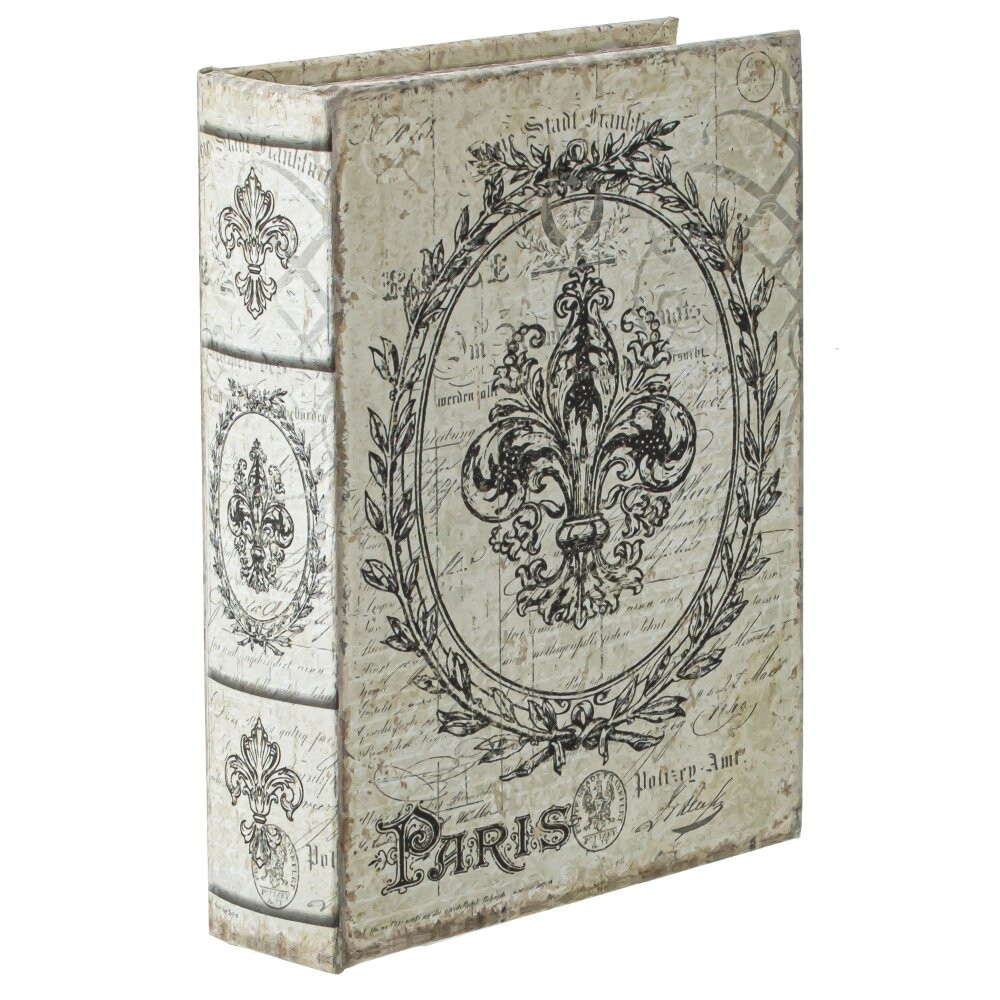 Шкатулка-книга с кодовым замком, L19 W5,5 H25 см