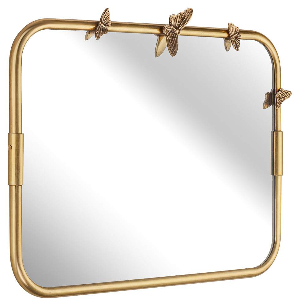 Зеркало настенное "БАБОЧКИ" (S)