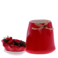Изделие декоративное "Новогодняя композиция", 1850 мл, D 11.5 см, L18,5 W12 H27 см