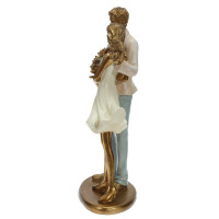 Фигурка декоративная "Влюбленная пара", L12 W7,5 H25 см