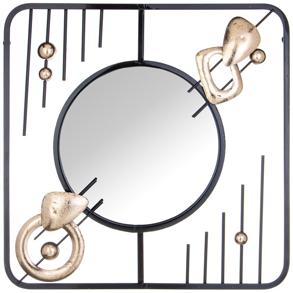 Зеркало Настенное Коллекция "Модный Акцент" 61*61*4,4 см Зеркало Настенное Коллекция "Модный Акцент" 61*61*4,4 см
