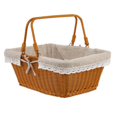 Корзина, L34,5 W24,5 H27/15 см