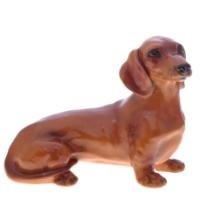 Декоративная садовая фигурка "Такса Мими"           